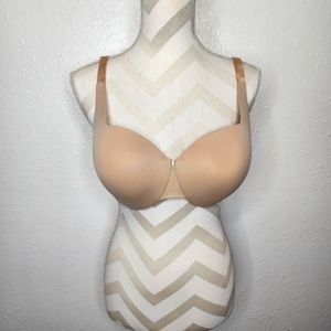 Spanx Underwire Full Coverage Satin Bra Size 36DD